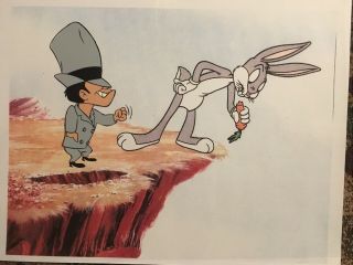 Rocky The Gangster - Warner Brothers Animation Cel 8 " X 10 " From Bugs Bunny