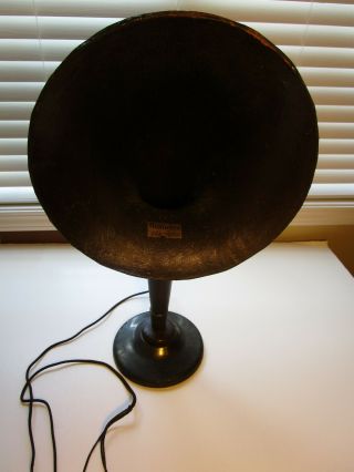 Vintage Brandes Table Talker Radio Horn Speaker With Base & Cord