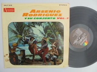 Arsenio Rodriguez Y Su Conjunto Vol 2 Ansonia Latin Descarga Guaguanco Lp Hear