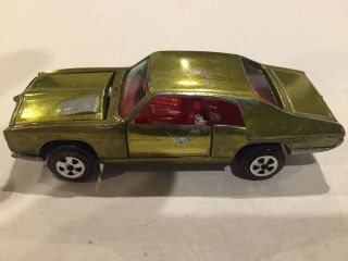 Vintage Johnny Lightning Topper Custom Gto 1969 Lime With Red Interior