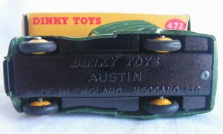 Vintage 1956 - 1961 Dinky Toys 472 AUSTIN VAN 