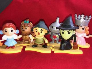 Mcdonald’s Wizard Of Oz 75th Anniversary Toys & Yellow Brick Road Complete Set