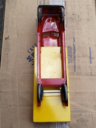 Louis MARX 1940 ' S Coca - Cola Pressed Steel Delivery Stake Toy Truck Coke 7