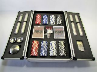 Wsop Ultimate Poker Chest 200 11.  5 Gram Casino Quality Chip Set Aluminum Case