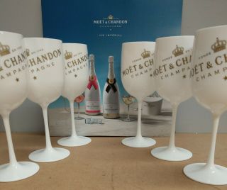 MoËt & Chandon Ice Imperial Cups / Glasses (set Of 6)