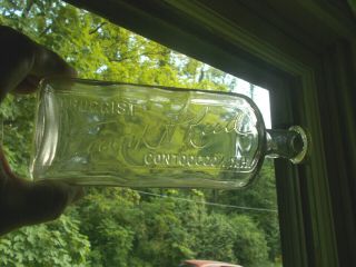 Contoocook,  Nh Big 8 1/4 " Tall Frank Reed 1890s Druggist Pharmacy Bottle