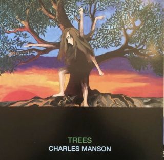 Charles Manson - Trees Vinyl Red Marble Vinyl Limited Edition With Signed Letter 4