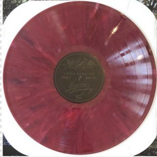 Charles Manson - Trees Vinyl Red Marble Vinyl Limited Edition With Signed Letter 5