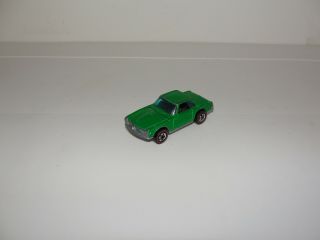1973 Hot Wheels Mercedes 280sl Enamel Green Redline Mattel