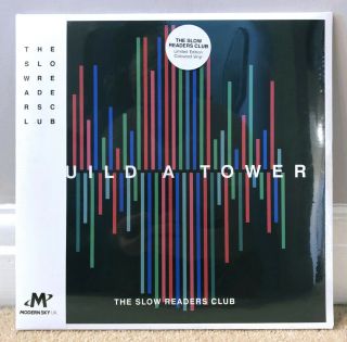 The Slow Readers Club Build A Tower Lp Ltd Ed Red Vinyl Uk 2018