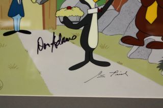 Tennessee Tuxedo,  Chum Lee:The Juggling Act LE Cel Signed by Don Adams and Piech 2