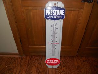 Vintage Prestone Antifreeze Thermometer