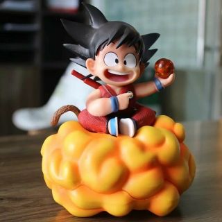 Dragon Ball Child Son Goku On Somersault cloud Resin Figure Model GK No Box 3