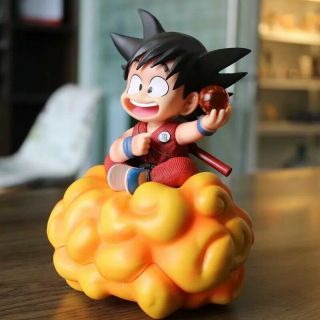 Dragon Ball Child Son Goku On Somersault cloud Resin Figure Model GK No Box 4