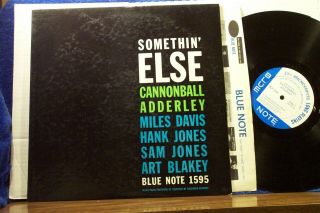 Cannonball Adderley " Something Else " Blue Note W.  47th Rvg D/g Ear Ex/nm