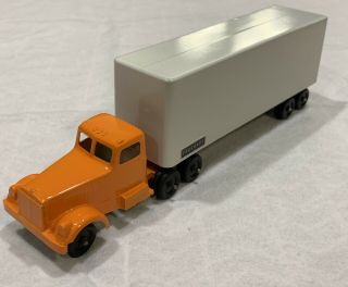 Ralstoy Fruehauf Truck With Rare No.  10 Cab And Early Style No.  14 Trailer 3