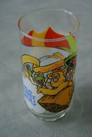 Vintage 1981 McDonald ' s The Great Muppet Caper Glasses COMPLETE SET OF 4 2
