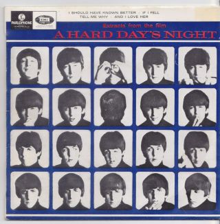 The Beatles Ep: " A Hard Day 