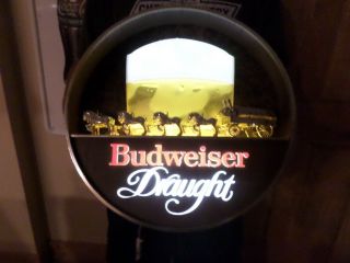 Budweiser Beer Lighted Sign