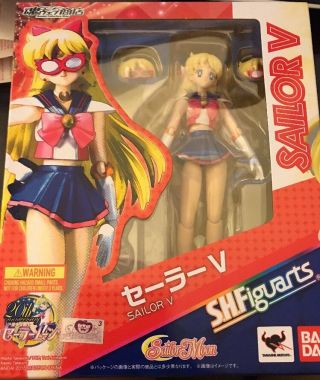 Authentics.  H.  Figuarts Sailor Moon Sailor V Figuarts Action Bandai Tamashii Venus