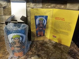Naruto Glass Tumbler Loot Crate Exclusive February 2019 Anime Glass Cup