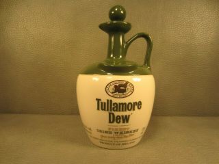 Tullamore Dew Blended Irish Whiskey Dew Jug Crock Bottle Dublin Ireland