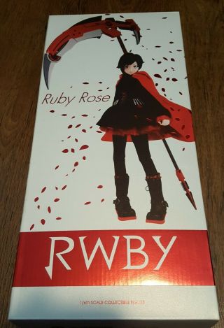Official RWBY Limited Edition Ruby Rose Figure by Threezero,  Complete 11