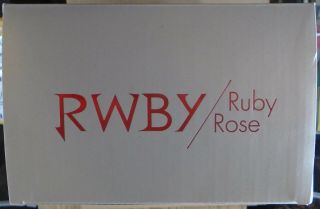 Official RWBY Limited Edition Ruby Rose Figure by Threezero,  Complete 5