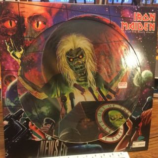 Iron Maiden 12” Picture Disc Out Of The Silent Planet Numbered Orig Uk 2000