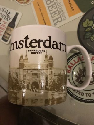 Starbucks Global Icon City Mug Amsterdam Version 2 16 Oz Made In Thailand (mit)