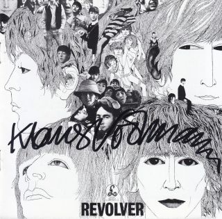 Klaus Voormann Signed Beatles Revolver Cd