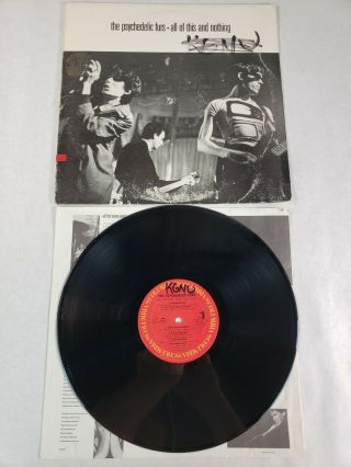 The Psychedelic Furs All Of This And Nothing Vinyl Lp Promo Record 1988 Album