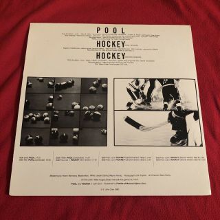 JOHN ZORN - POOL Parachute Records 2 LP Vinyl MEGA RARE AVANT - GARDE EXPERIMENTAL 2