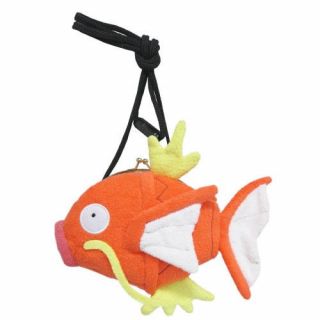 Real Sanei Pokemon All Star (pz09) Magikarp Plush Coin Pouch With Strap