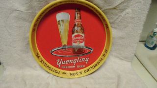 Early Near And - - Yuengling Phila.  Beer Tray - Outstanding Litho