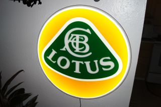 Lotus 3d Sign Lighted Neon Motorcycle Car Sport Garage Racing
