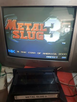 Metal Slug 3 Neo Geo Mvs Snk Pcb Orjinal