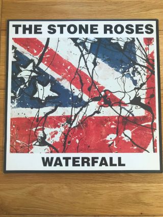 The Stone Roses Waterfall 12” Vinyl With Art Print Ore Zt 35