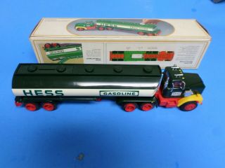1984 Hess Truck And Bank,  Tractor - Trailer Tanker,  Lights Work