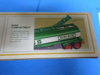 1984 HESS TRUCK AND BANK,  TRACTOR - TRAILER TANKER,  LIGHTS WORK 5
