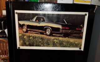 1967 Pontiac The Great One Gto Sports Coupe Dealer Poster  24x13 3/4