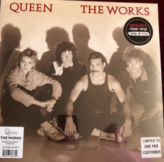 Queen - The Clear Vinyl Hmv Limited To 1500 Copies