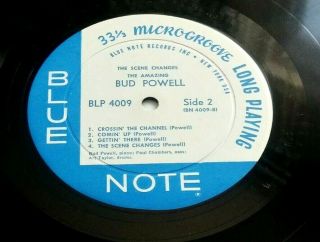 BUD POWELL - The Scene Changes Vol.  5 BLUE NOTE 4009 EAR DG MONO YORK HEAR 7
