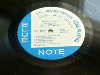 BUD POWELL - The Scene Changes Vol.  5 BLUE NOTE 4009 EAR DG MONO YORK HEAR 8