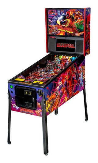Nib Deadpool Pro Pinball Machine Authorized Stern Dealer