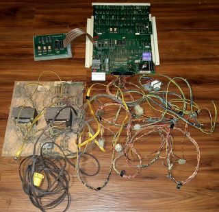 Ms.  Pacman Arcade Whole System One Price Pcb Boards,  Power Supply And All Wiring