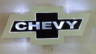 Chevy,  Bowtie,  Customized Wording,  Led Lighted Sign Beer,  Pub,  Bar,  Man Cave,