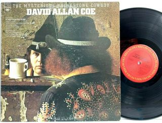 David Allan Coe - The Mysterious Rhinestone Cowboy - Lp Vinyl Record Album