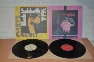 Black Sabbath " Vol.  4 - Paranoid " 2 Lp Russian Snc