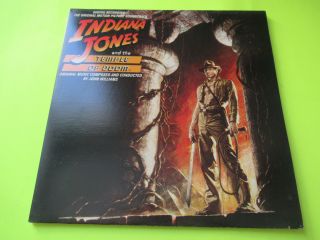 Indiana Jones And The Temple Of Doom Soundtrack Lp Ost